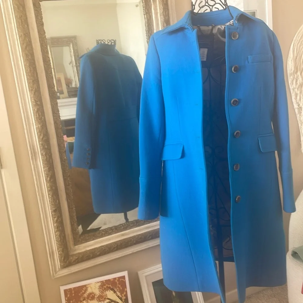 J.Crew double cloth coat. Size 2. - Picture 2 of 4